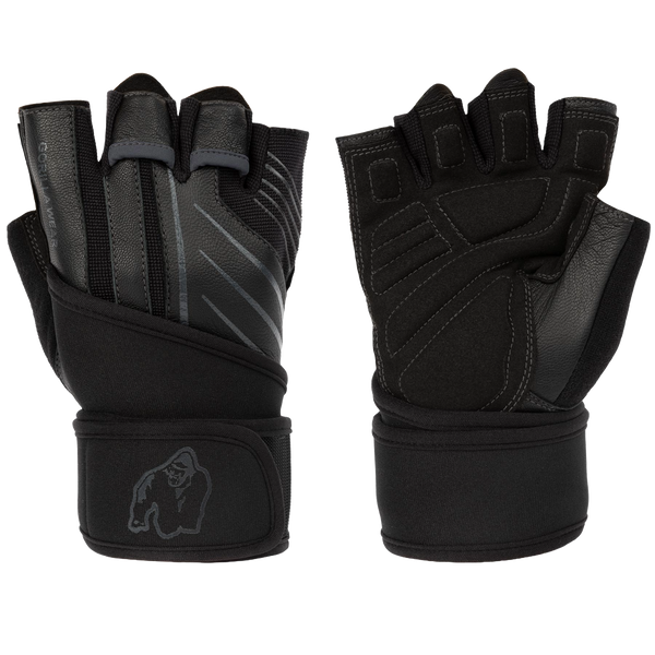 Gorilla Wear Dallas Wrist Wraps Gloves 2.0 Black/Grey