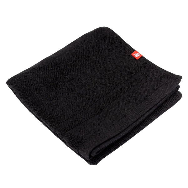 Gorilla Wear Medium Towel Svart 50 x 100 cm – hopvikt träningshandduk
