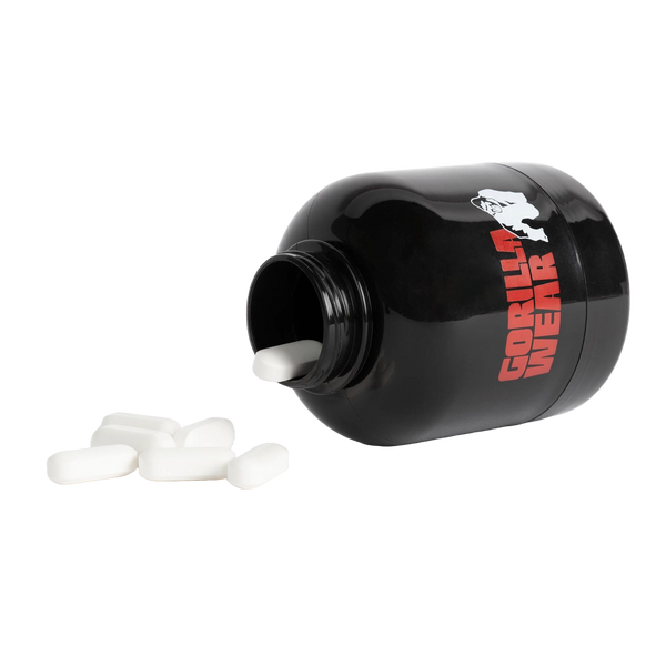 Gorilla Wear Supplement Funnel Keychain Black – supplementtratt med kapslar