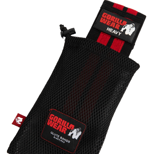 Gorilla Wear Glute Bands 3-Pack black/red/grey – produktset med tre motståndsnivåer