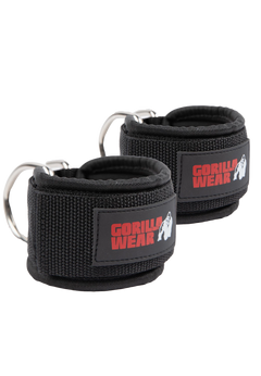 Gorilla Wear Ankle Straps Black