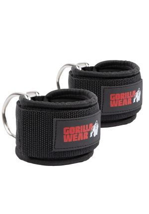 Gorilla Wear Ankle Straps Black