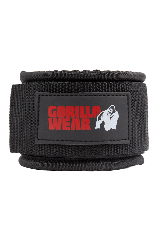 Gorilla Wear Ankle Straps Black – produkt framifrån