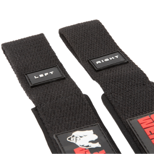 Gorilla Wear Padded Silicone Lifting Straps Black – produktpar med silicone lifting straps