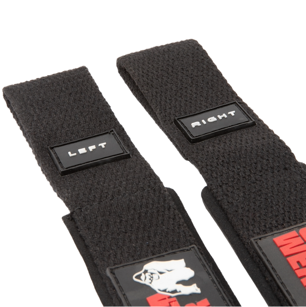 Gorilla Wear Padded Silicone Lifting Straps Black – produktpar med silicone lifting straps