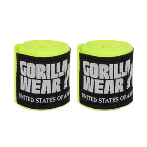 Gorilla Wear Boxing Hand Wraps Gul 2,5 m