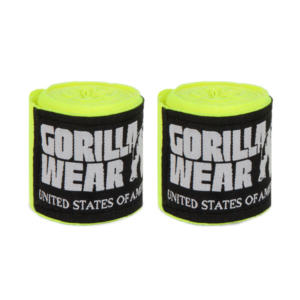 Gorilla Wear Boxing Hand Wraps Gul 2,5 m