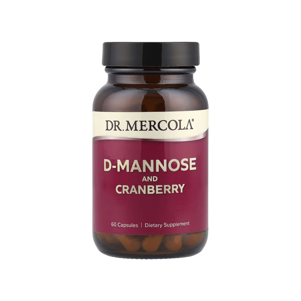 Dr. Mercola D-Mannose & Cranberry 60 kapslar