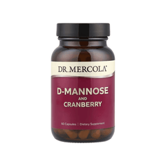 Dr. Mercola D-Mannose & Cranberry 60 kapslar