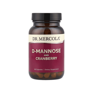 Dr. Mercola D-Mannose & Cranberry 60 kapslar
