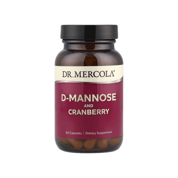 Dr. Mercola D-Mannose & Cranberry 60 kapslar