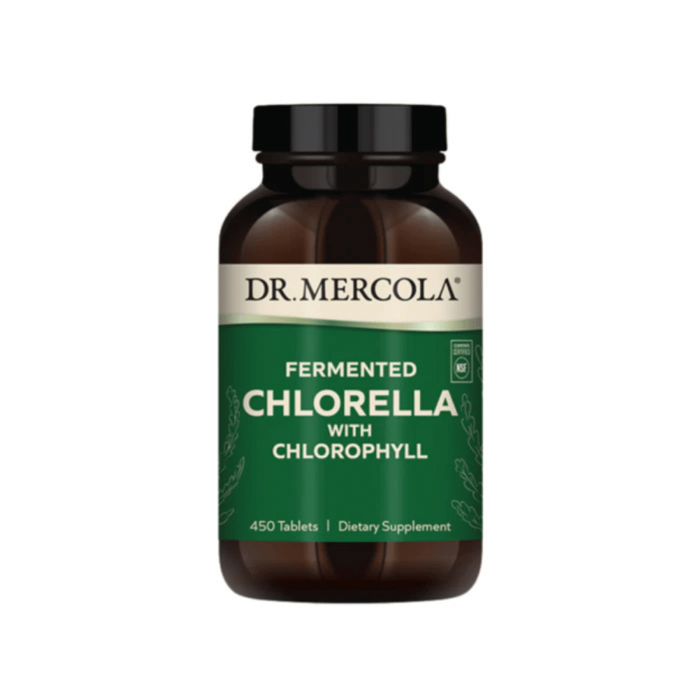 Dr. Mercola Fermented Chlorella 450 tabletter