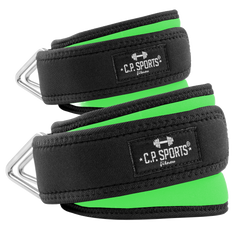 C.P. Sports Wrist & Ankle Strap Premium neon green