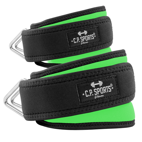 C.P. Sports Wrist & Ankle Strap Premium neon green
