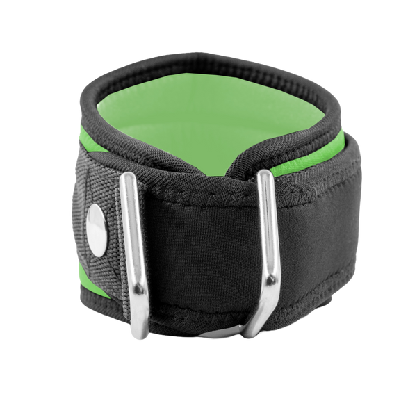 C.P. Sports Wrist & Ankle Strap Premium neon green – produkt framifrån