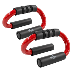 C.P. Sports Push Up Bars Premium black/red