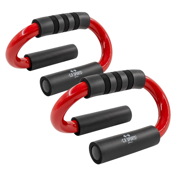C.P. Sports Push Up Bars Premium black/red