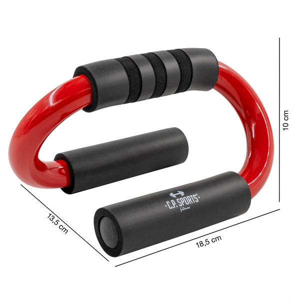 C.P. Sports Push Up Bars Premium black/red – produktöversikt