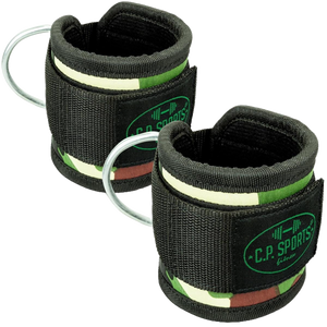 C.P. Sports Ankle Straps Premium Green Camo