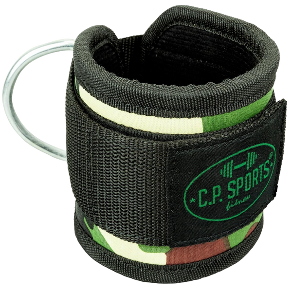 C.P. Sports Ankle Straps Premium Green Camo – produkt framifrån