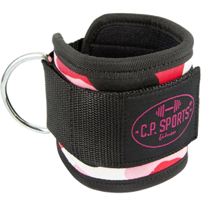 C.P. Sports Ankle Straps Premium Pink Camo – produkt framifrån