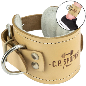 C.P. Sports Ankle Strap Leather natur – produktöversikt med spänne