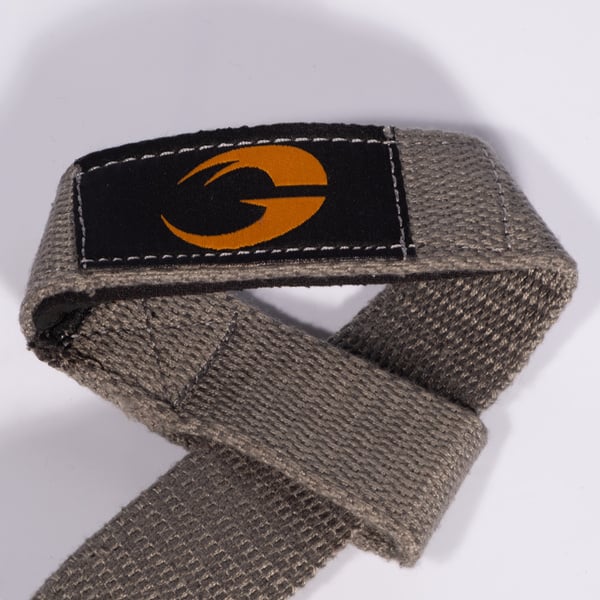 GASP Classic Lifting Straps Smoke Grey