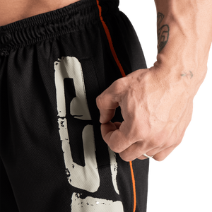 GASP Pro Mesh Shorts Svart – detaljbild