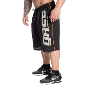 GASP Pro Mesh Shorts Svart – sidovy