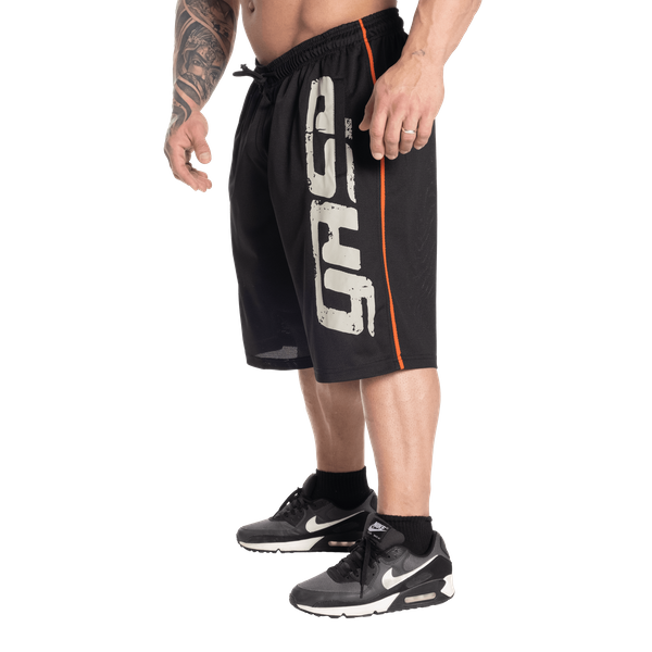 GASP Pro Mesh Shorts Svart – sidovy