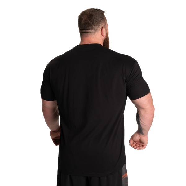 GASP Legacy Gym T-shirt Svart/vit – bakifrån