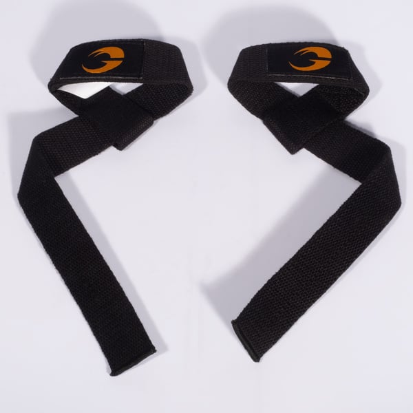 GASP Classic Lifting Straps Svart
