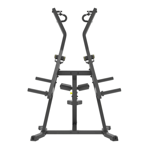 Impulse IFP Lat Pulldown Black – lat pulldown-maskin i trekvartsvy