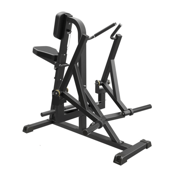 Impulse IFP Seated Row Black – i trekvartsvy