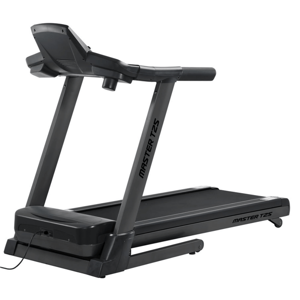Master Fitness T25 Zwift – löpband i trekvartsvy