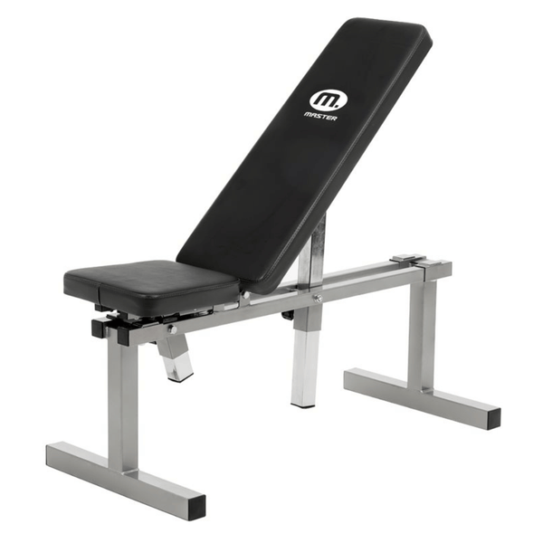 Master Fitness Träningsbänk Silver I