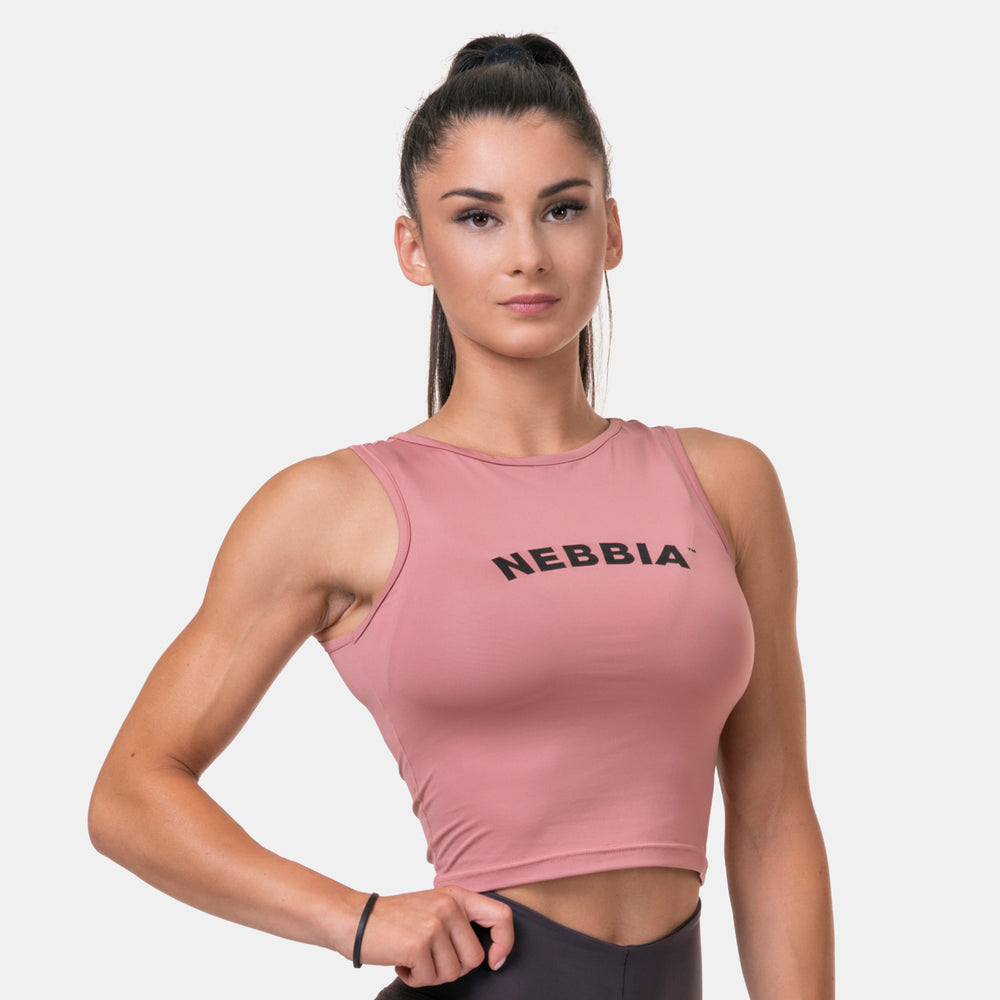 NEBBIA Fit & Sporty Tank Top Old Rose