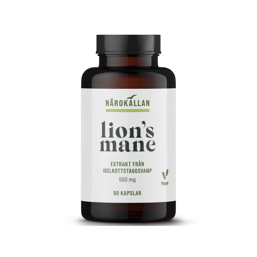 Närokällan Lions Mane 90 kapslar