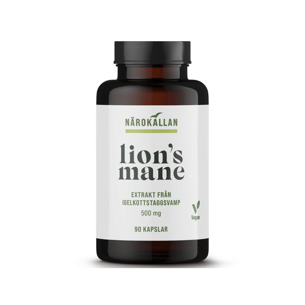 Närokällan Lions Mane 90 kapslar