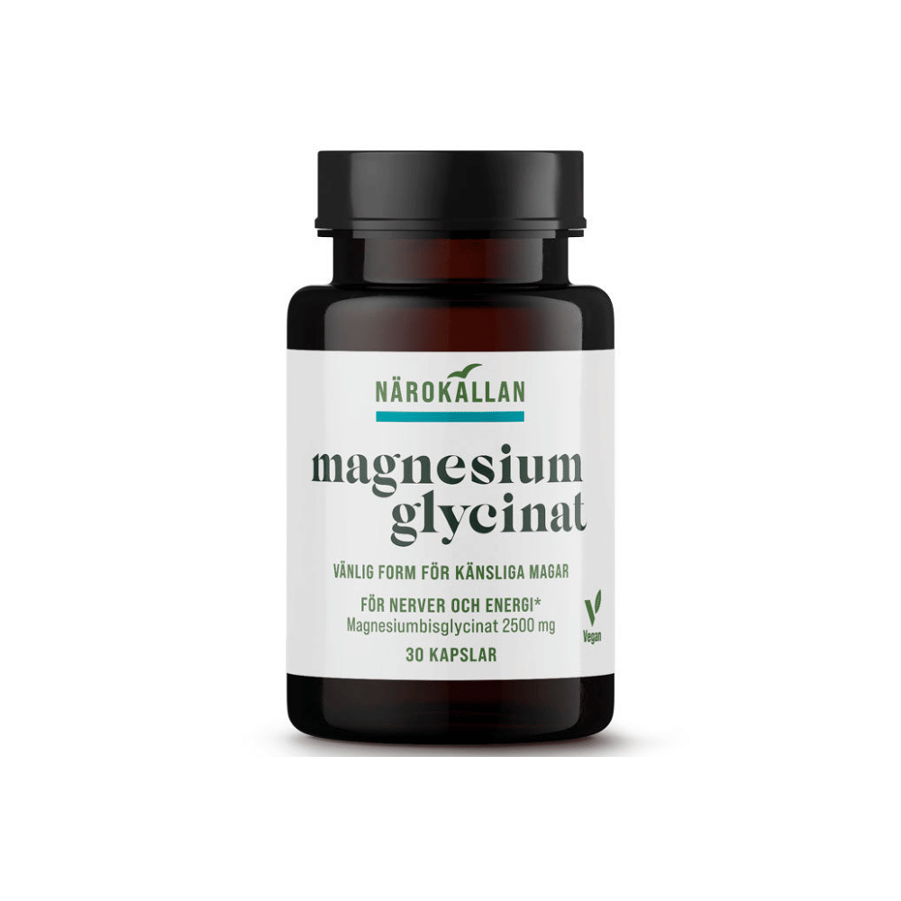Närokällan Magnesiumglycinat 30 kapslar