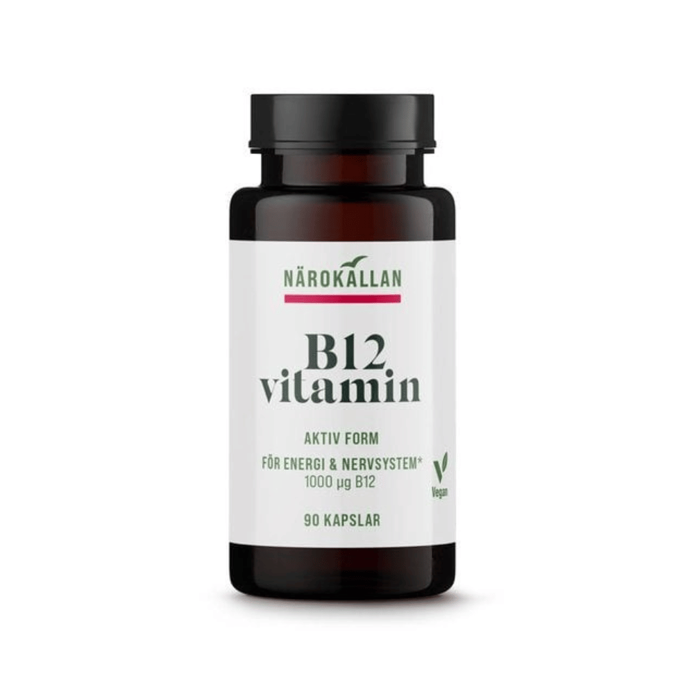 Närokällan B12 1000 mcg 90 kapslar