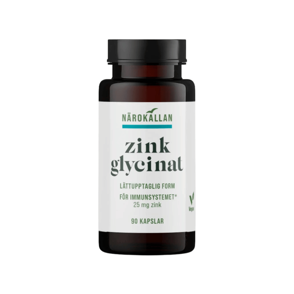 Närokällan Zinkglycinat 90 kapslar
