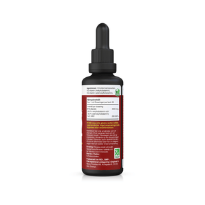 Nature Provides Bioactive B12 50 ml – i droppflaska med näringsinformation