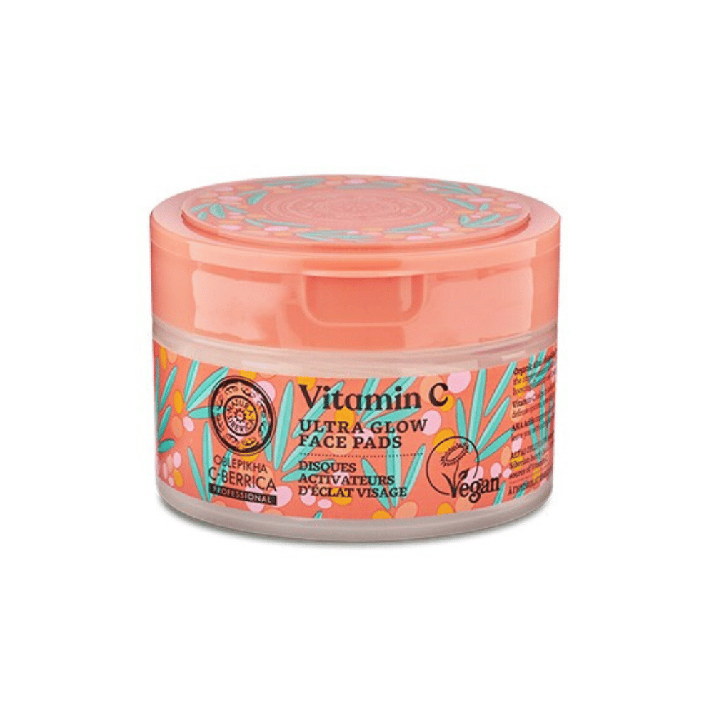 Natura Siberica Oblepikha C-Berrica Radiance Face Pads 20 st