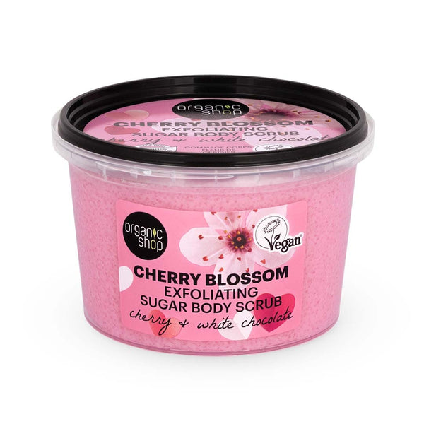Organic Shop Cherry Blossom Exfoliating Sugar Body Scrub 250 ml
