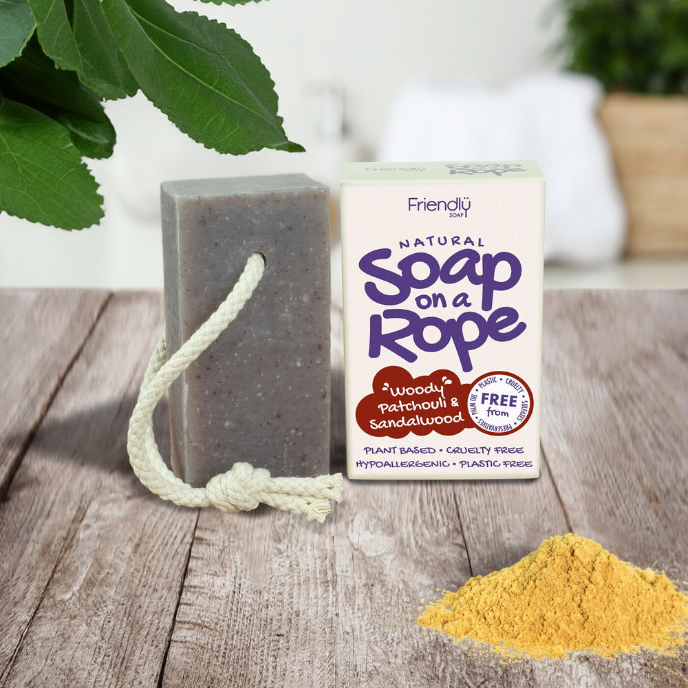 Friendly Soap Reptvål Patchouli & Sandalwood 125 g