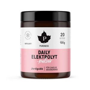 Pureness Daily Elektrolytpulver Jordgubbe 100 g