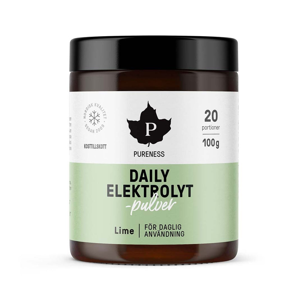 Pureness Daily Elektrolytpulver Lime 100 g