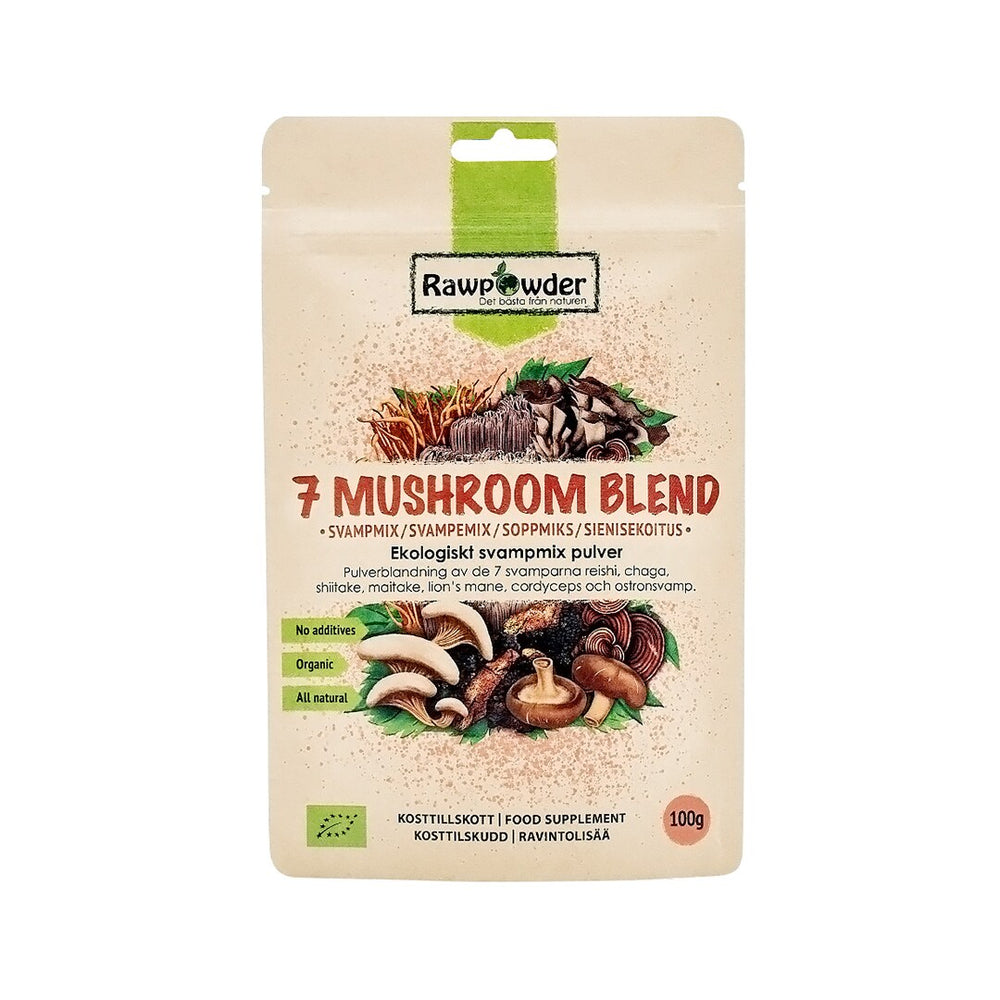 Rawpowder 7 Mushroom Blend 100 g