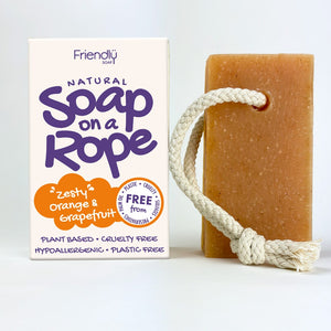 Friendly Soap Reptvål Orange & Grapefruit 125 g